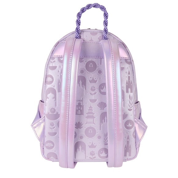 Loungefly Disney Princess iridescent all over print  Backpack Hard Tag New! main image 6